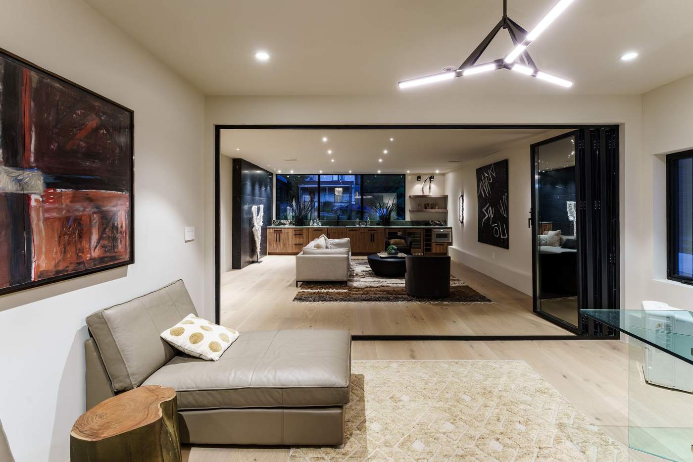 Open-concept living area, Hickok Homes new construction near Gilbert, AZ