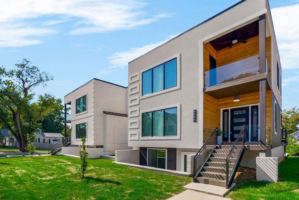 Modern furnished corporate housing exterior in Kansas City